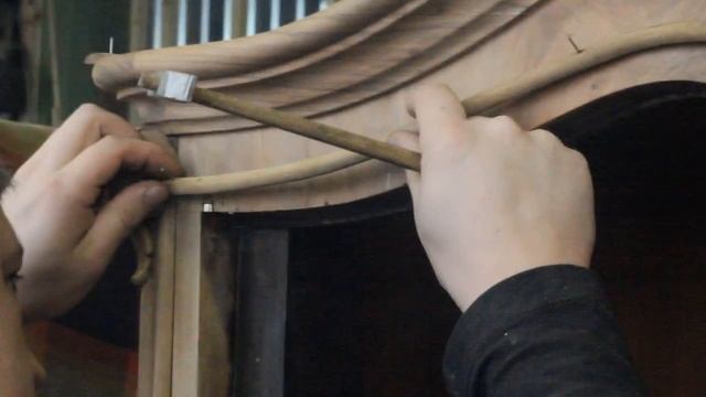Реставрация шкафа из ореха. смотреть онлайн