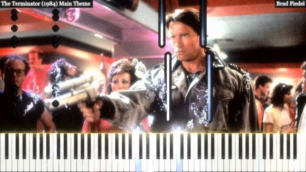 THE TERMINATOR (1984) Main Theme - Brad Fiedel (Piano Solo)