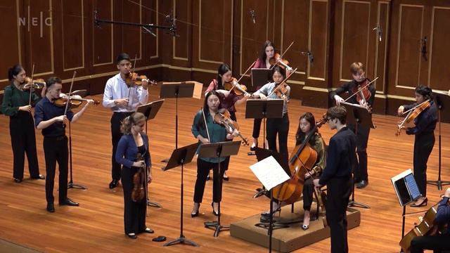 Edward Elgar: Introduction & Allegro, op. 47 | NEC Chamber Orchestra смотреть онлайн