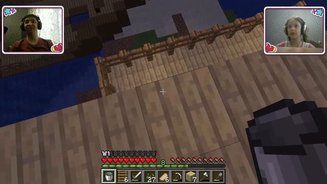 MINECRAFT Выживание на берегу океана Стрим смотреть онлайн