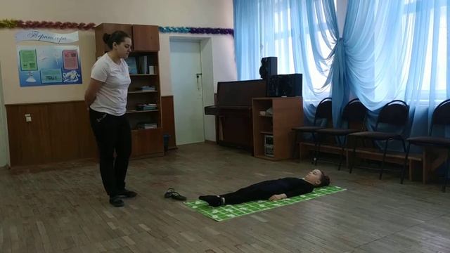 Открый урок по гимнастике 1 класс