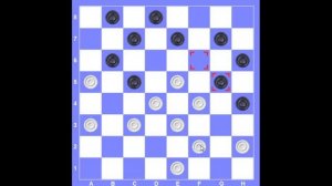 #7 Шашки - из дебюта Игра Бодянского. Начинающим - как правильно играть в шашки