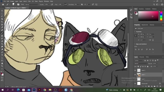 как я перестала есть мясо и не ем уже год (speedpaint) смотреть онлайн