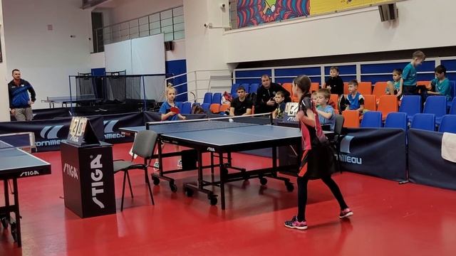 Игра 1 Казань, ноябрь 2023. Надежды Республики Татарстан(до 12 лет)#настольныйтеннис #теннис смотреть онлайн