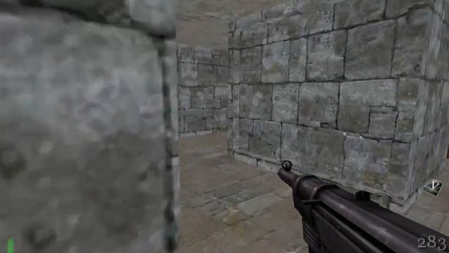 Return to castle Wolfenstein // Wolfenstein 3D E1M10 secret map // смотреть онлайн