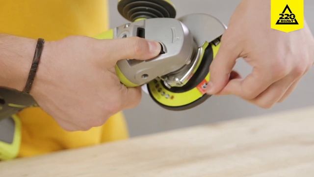 Обзор УШМ (болгарка) RYOBI R18AG-0 БЕЗ АКК.и З/У смотреть онлайн
