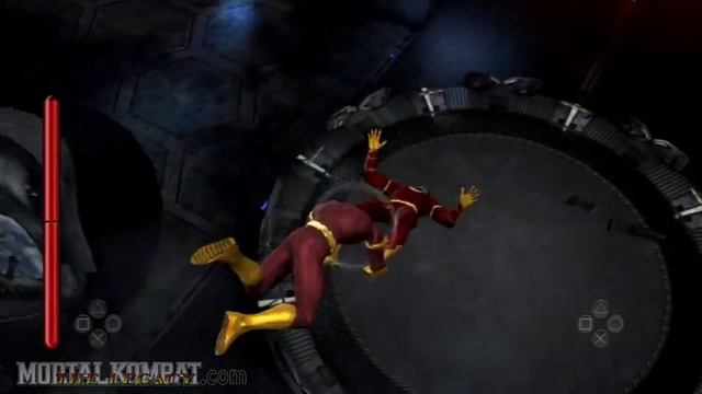 Mortal Kombat vs DC Universe - Playstation 3 & Xbox 360 - The Flash - Freefall Attack смотреть онлайн