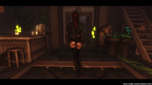 TES V - Skyrim Mods: Sotteta Necromancer Outfit смотреть онлайн