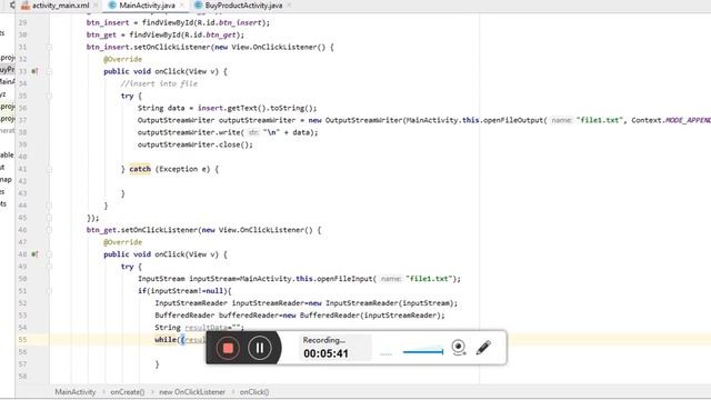 Reading and Writing Data in file | File Handling in Java | part2 смотреть онлайн