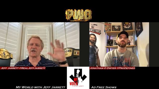 Jeff Jarrett interview talks My World Razor Ramon Scott Hall Sting Hulk Hogan Eric Bischoff WWE Tna смотреть онлайн