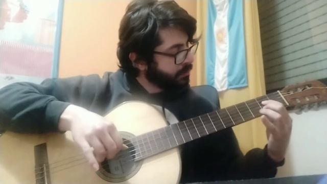 Por Una Cabeza (Tango) - Carlos Gardel - Guitar Cover смотреть онлайн