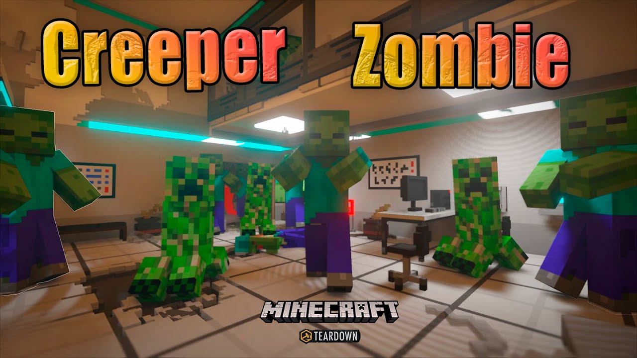 I found a Lab with Mob из Minecraft ! | Teardown смотреть онлайн