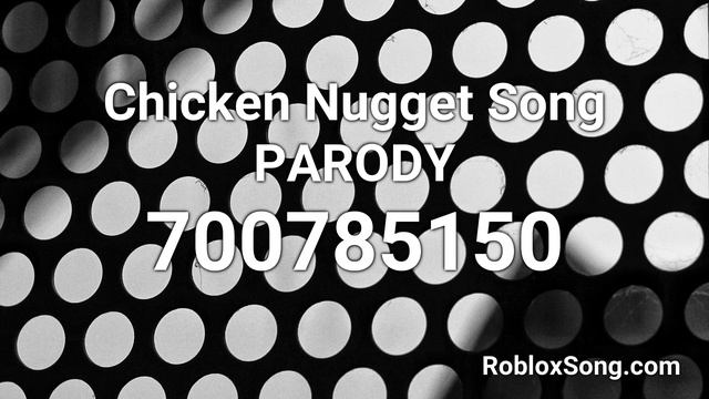 Chicken Nugget Song PARODY Roblox ID - Music Code смотреть онлайн