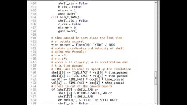 "Cannon Battle" -- a game in Python смотреть онлайн