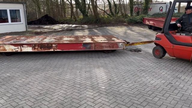 ID 32383 Schwerlast-Transportwagen 40 Tonnen Typ 6000/2500/H600 mm смотреть онлайн