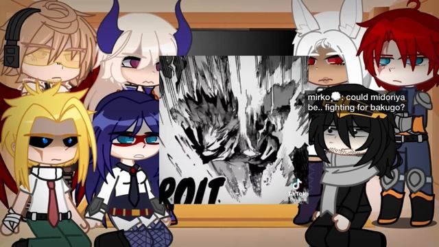 Pro heroes react to Manga deku (war) | second war || angst || spoilers‼️ смотреть онлайн