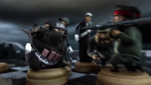 Animation: Chess-War In The Middle East | Schach-Krieg Im Nahen Osten