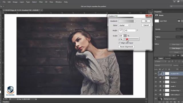 How To Add Dramatic Color Effect Into Photo | Photoshop CC 2017 Tutorial смотреть онлайн