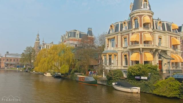 Trip to Amsterdam 4K, Netherlands - Travel Film with Music - European Cities смотреть онлайн