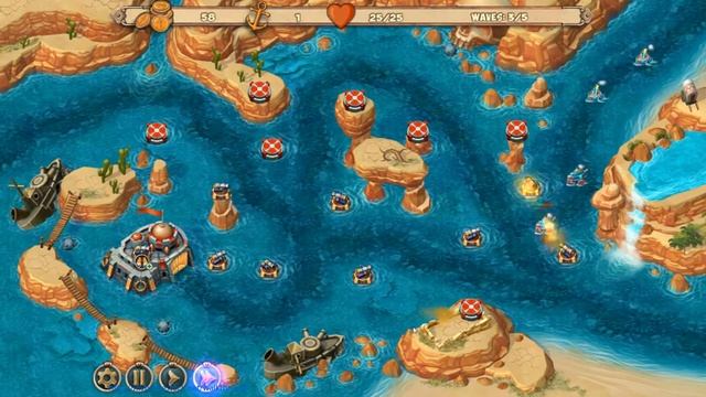 Iron Sea Frontier Defenders - Easy The West Coast - Level 2 смотреть онлайн