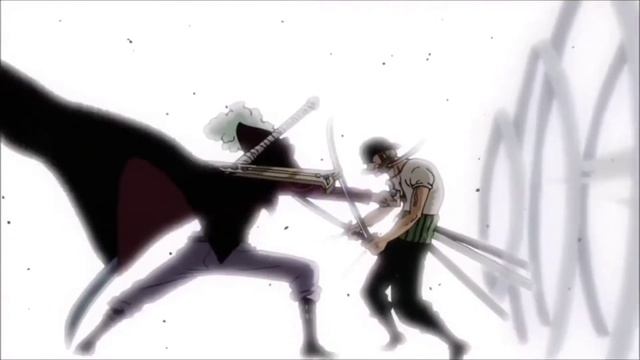 Zoro vs Mihawk AMV Fearless смотреть онлайн