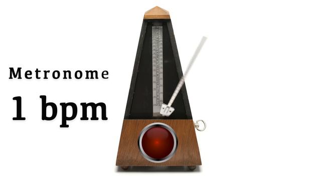 Metronome 1 Bpm 🎼