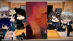 Stray kids react to Felix...