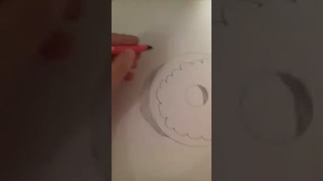 Как нарисовать пончик смотреть онлайн
