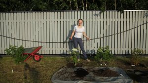 Создание клумбы / как сделать клумбу своими руками / как оформить клумбу