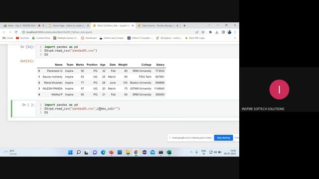 Day 3 INSPIRE PythonAdvanced Batch 9 2022 07 08 06 12 GMT 7 смотреть онлайн