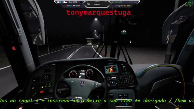 ETS2 -1.49 / MAPA PE NA ESTRADA - SAO GERALDO / MODBUS / G7 SCANIA MIX LEITO смотреть онлайн