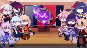 Genshin Impact : PAST Inazuma react ! || Genshin Impact || Gacha club ||