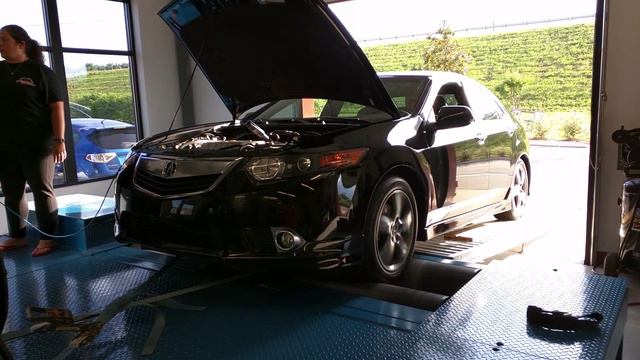 CU2 TSX Dyno - RV6 PDC, Fujitsubo Exhaust, Injen Intake, Vittuned eTune смотреть онлайн