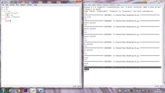 Python condition statements p-2 смотреть онлайн