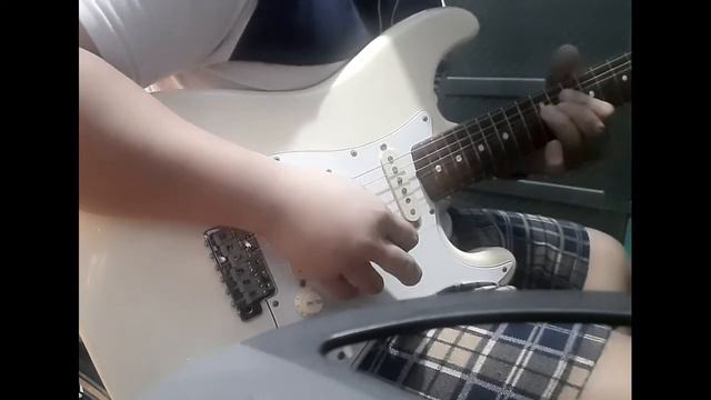 Fender 1994 1995 Made in Japan Stratocaster Cream - Kahanga hanga Ka Guitar Solo Improv смотреть онлайн