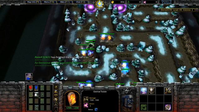 FINALLY WAVE 60 IN NORMAL MODE :D - Element TD - WARCRAFT 3 REFORGED Indonesia смотреть онлайн