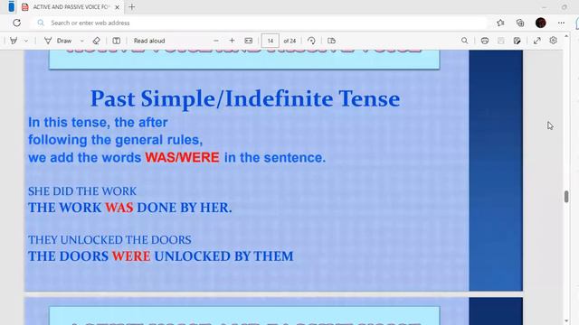 PART 2 ACTIVE AND PASSIVE VOICE - SINDHI смотреть онлайн