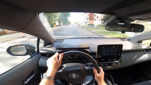 2020 Toyota Corolla Hatchback POV Test Drive (Vilnius, Lithuania) смотреть онлайн