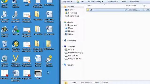 Setting up thePython IDLE IDE and WorkSpace смотреть онлайн