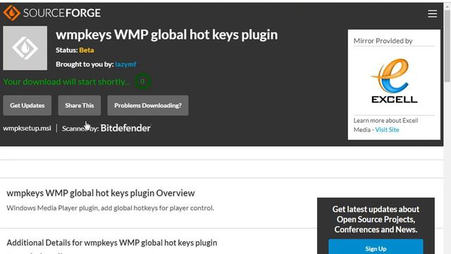 Play & Pause Music in Background using WMP Keys смотреть онлайн