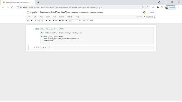 Mean Absolute Error | MAE In Python | CodingFacts смотреть онлайн