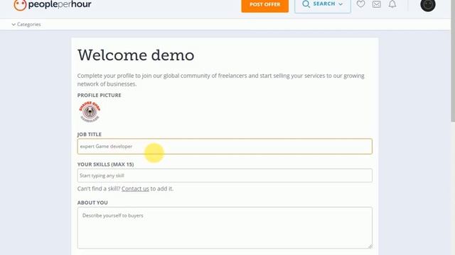 How to Create & Approve Profile on Peopleperhour | People per hour | Peopleperhour account смотреть онлайн