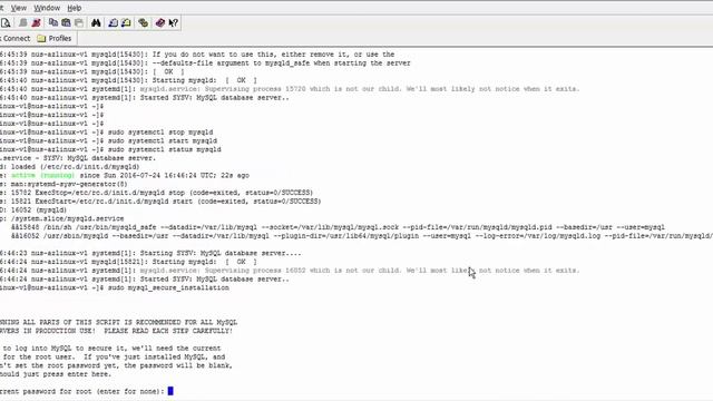 How to secure install mysql server on linux -2016 смотреть онлайн