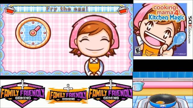 Cooking Mama 4 Kitchen Magic Fried Egg смотреть онлайн