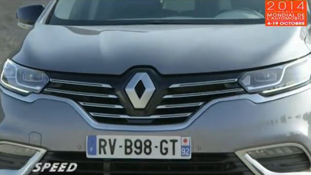 Renault Espace на Автосалон Париж 2014 смотреть онлайн