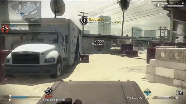 Call of Duty Ghost: League Play (Search & Destroy) AR & SNIPING Game To Strong!! смотреть онлайн