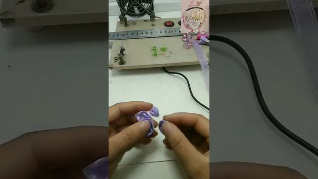 Цветок для волос | Техника канзаши | With your hands | Kanzashi Technique | DIY | смотреть онлайн
