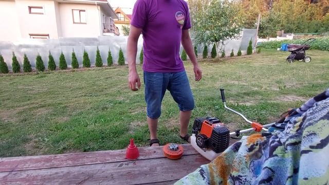 БЕНЗОТРИММЕР косит на чистом бензине без масла МИФ или РЕАЛЬНОСТЬ? Последствия. Поршневая ДО и ПОСЛ