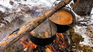 Суровая охота в Южной Якутии. Часть 2 Таёжная кухня. СЕВЕРНАЯ ОХОТА - NORTH HUNTING