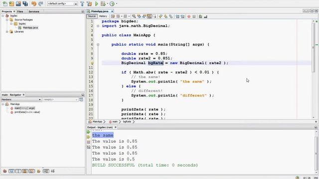 Week 06 BigDecimal class Part 2 смотреть онлайн
